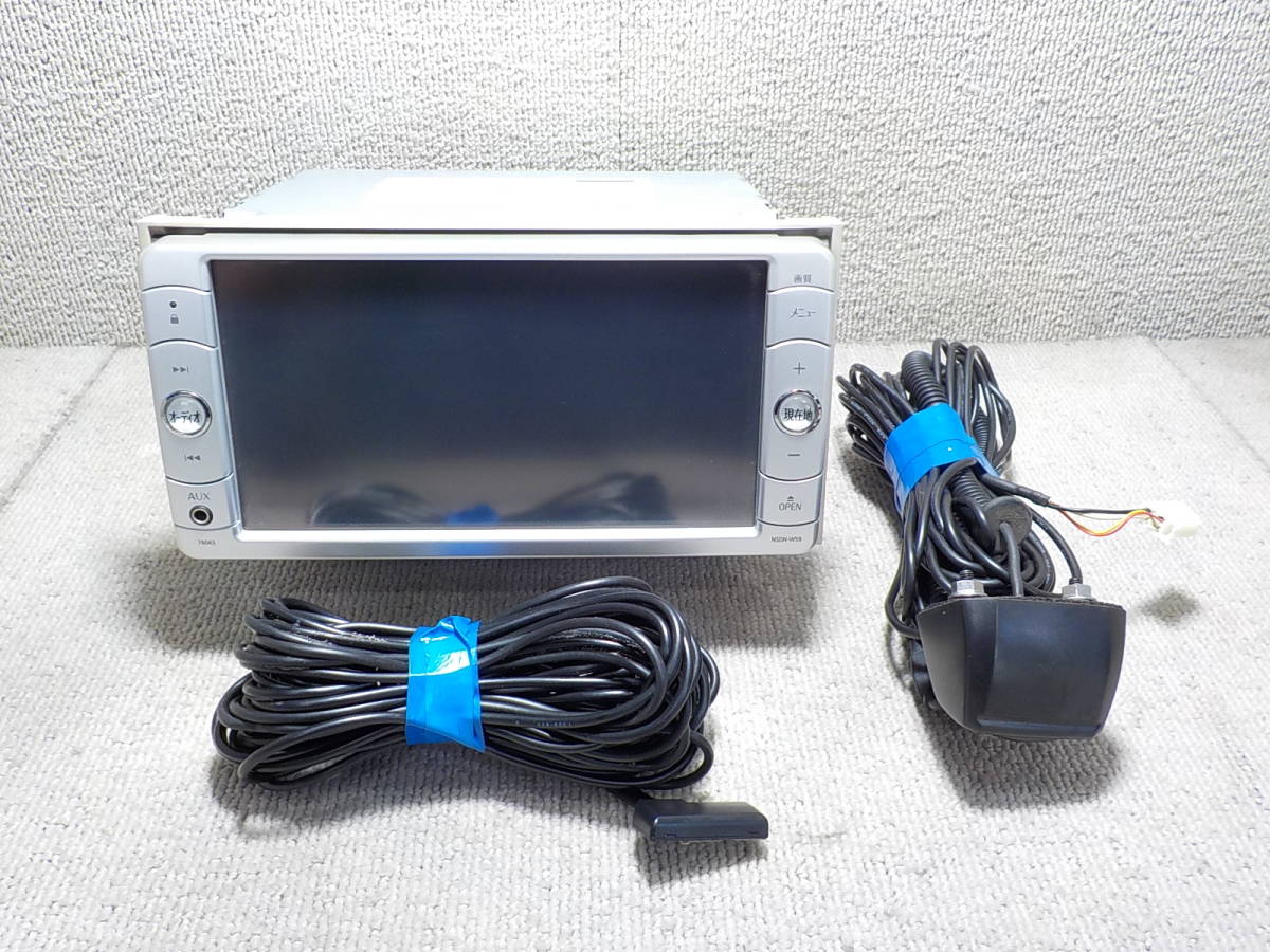 トヨタ純正 SD メモリーナビ NSDN-W59 CD/DVD/AUX/ワンセグ 地図2009