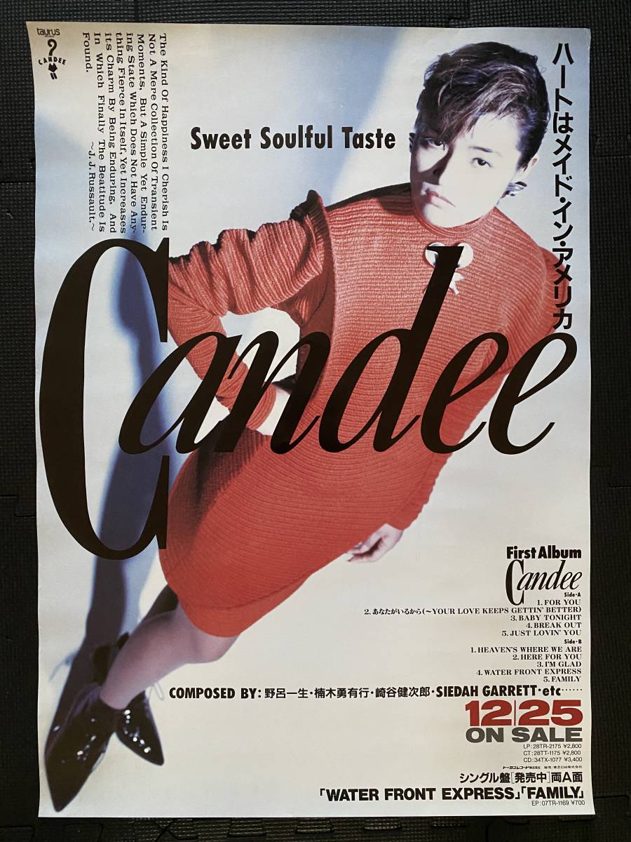 Candee (高尾のぞみ) 』 店頭用告知ポスター B2判 当時物