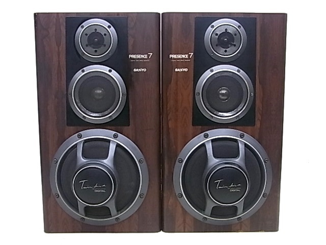 e5653 SANYO DC-N7 SP サンヨー スピーカー ペア 6Ω 音出し確認済の