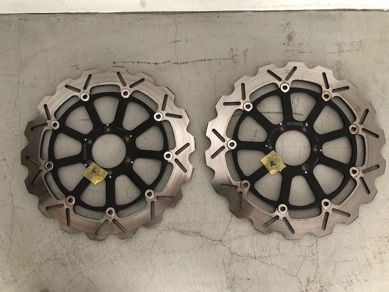 BRAKING ディスクローター　新品　1ペア BRAKING ( ブレーキング ) ディスクブレーキローター LIGHTWAVE