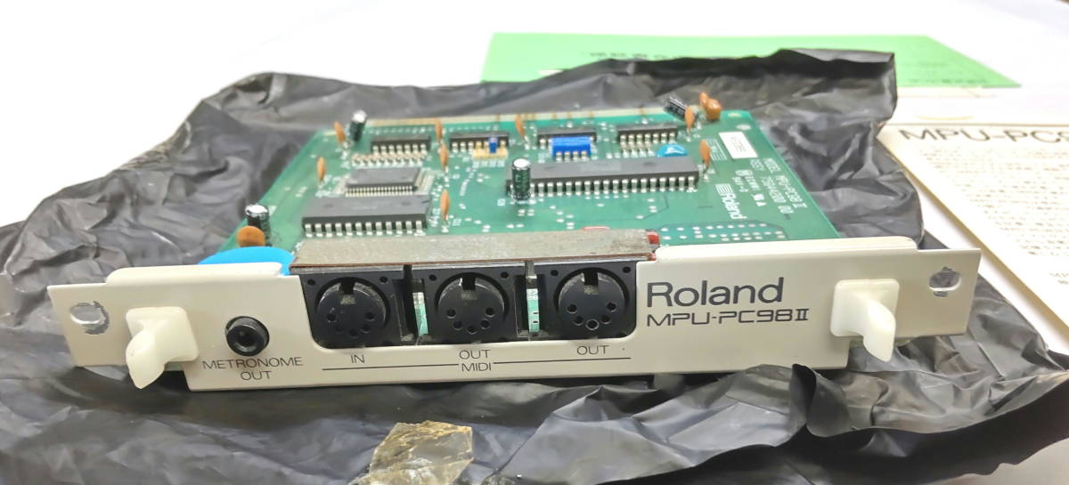 MIDIインターフェイスボード/ローランド】Roland MPU-PC98Ⅱ ジャンク品