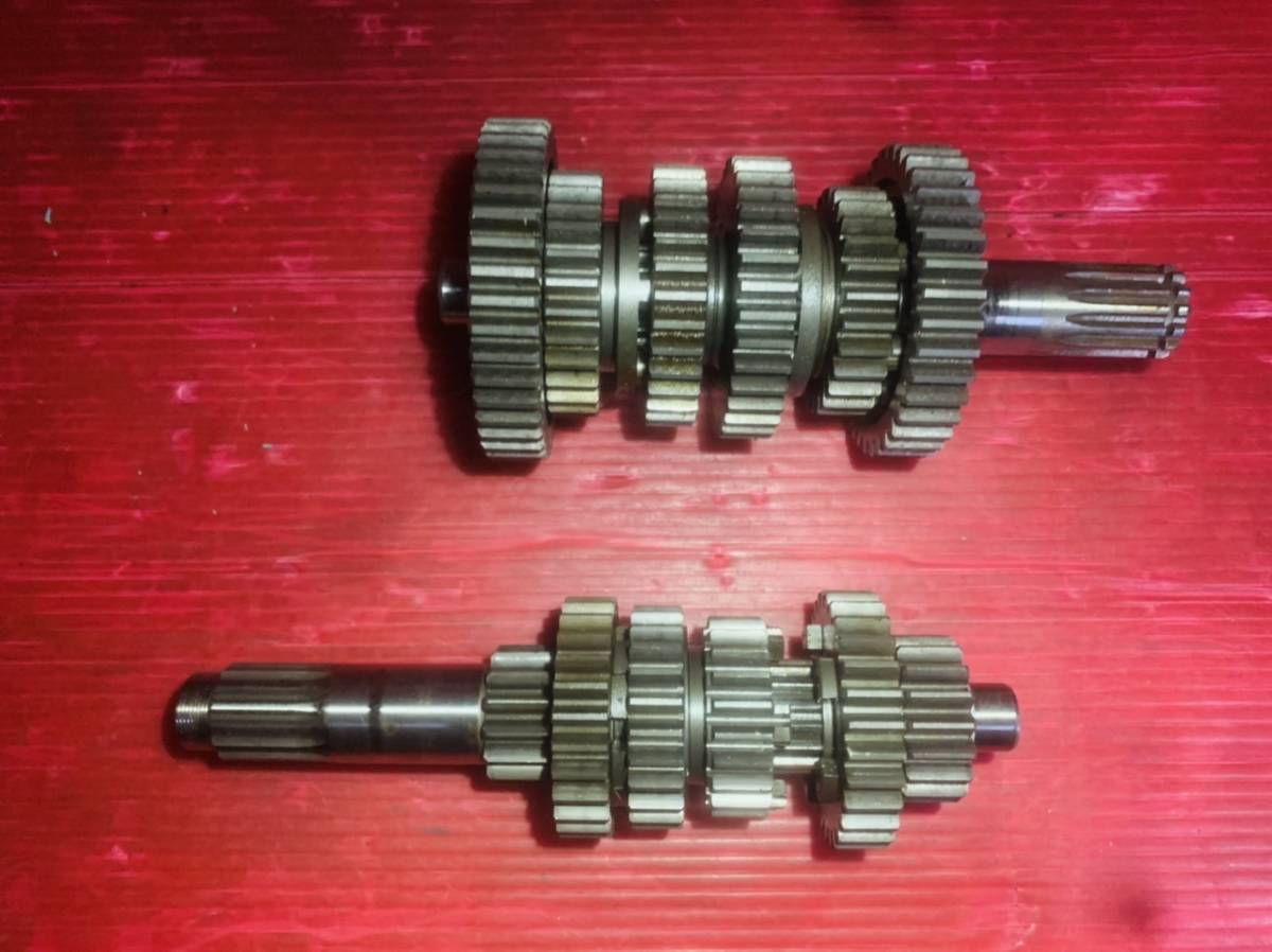 L486★DUCATI ドゥカティ 750F1 ロングレイシャフト6速T/M 薄ギヤ・6速トランスミッションAssyの落札情報詳細