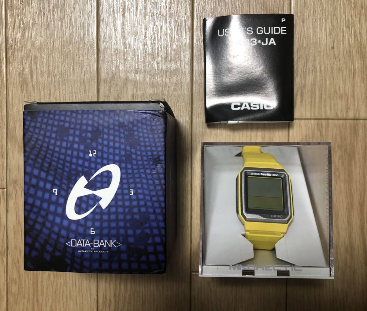 ☆CASIO×HECTIC☆ データバンク カシオ ヘクティク CASIO×HECTIC データバンク レア カシオ ヘクティク - メルカリ