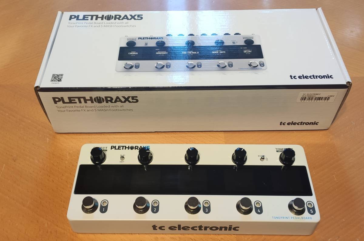 PLETHORA X5 美品　ファームウェア1.2適応済み tc electronic PLETHORA X5 最新ファームウェア1.2アップデート済み