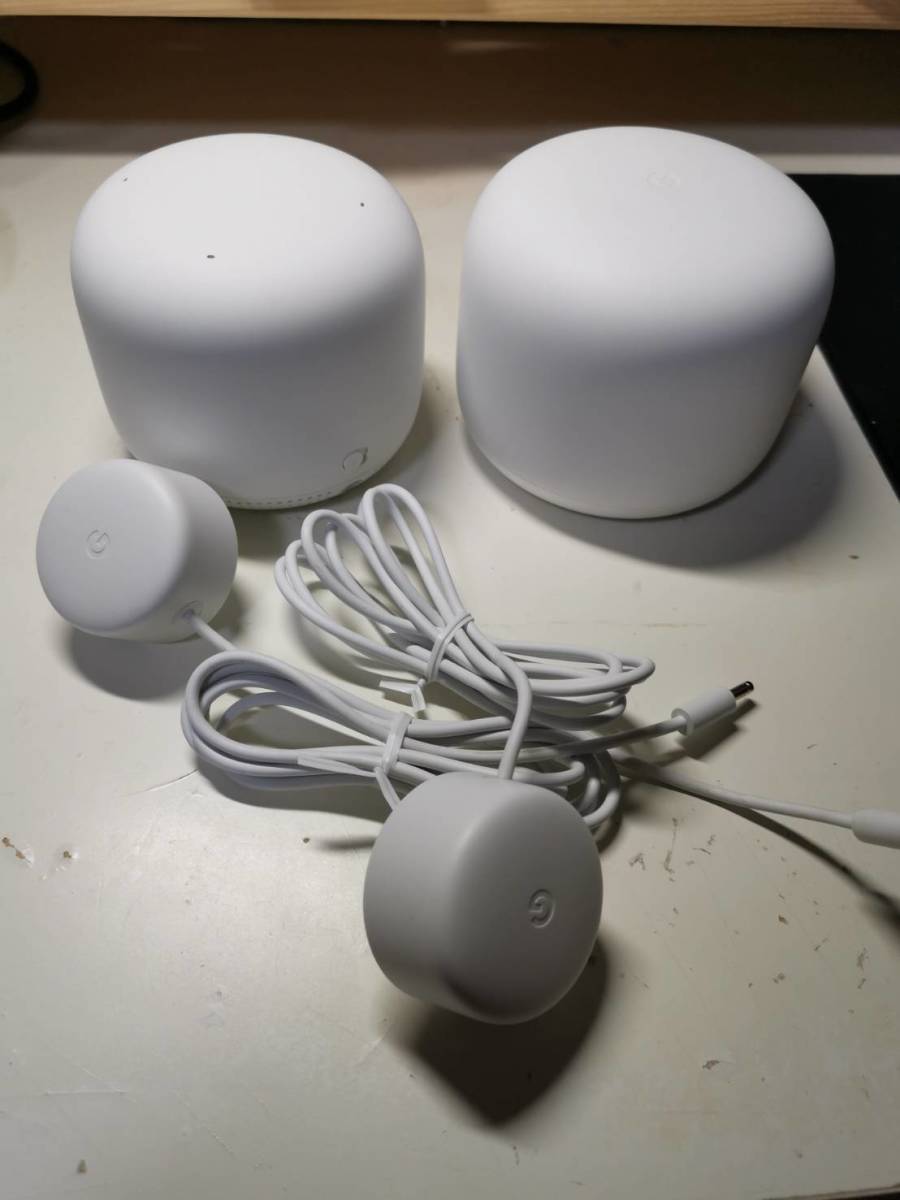 Google Nest Wifi ルーター と拡張ポイントセット 無線LANルーター