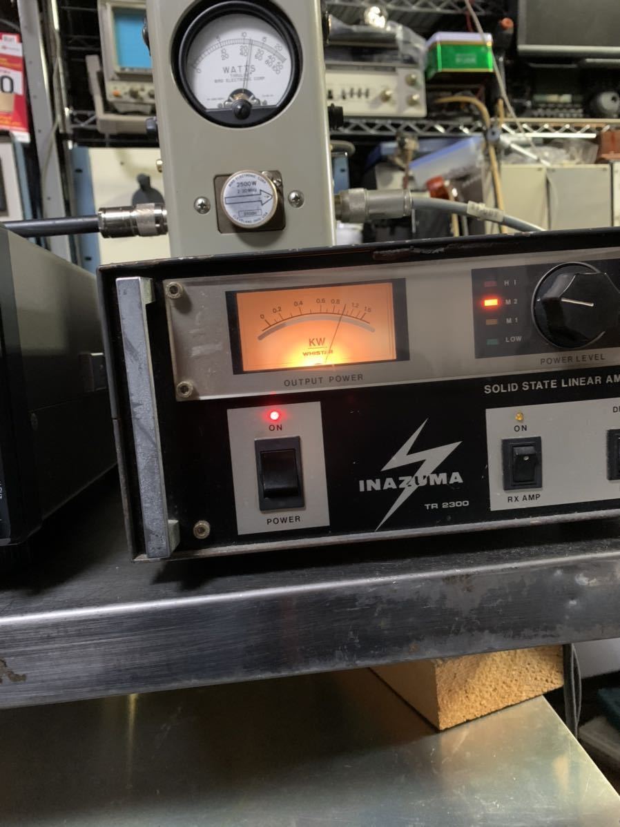 INAZUMA イナズマ TR-2300 リニアアンプ