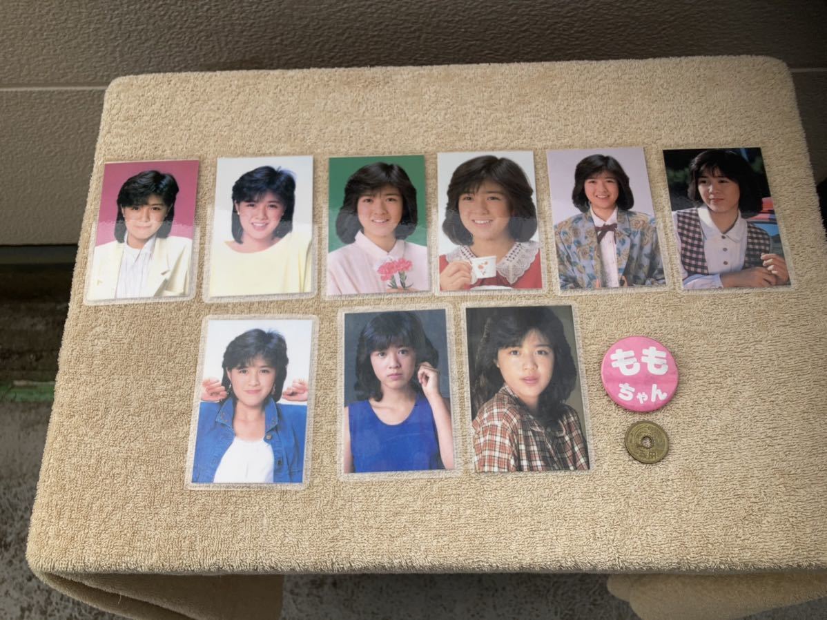 缶バッジ 菊池桃子 昭和 アイドル