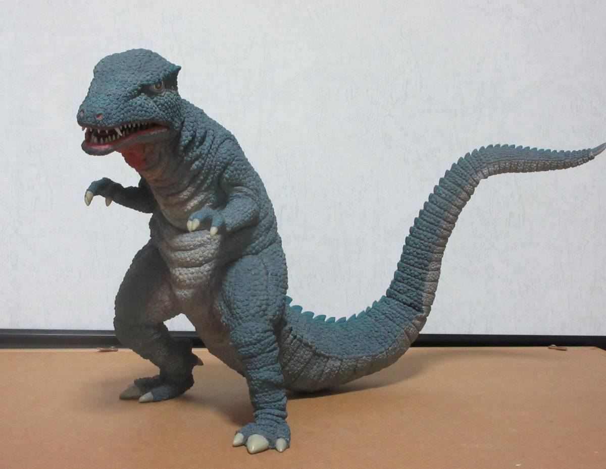 キングコングの逆襲 ゴロザウルス完成品 (検索:エクスプラス ビリケン ccp） ゴロザウルス キャストキット完成品 MM28 少年リック キングコングの