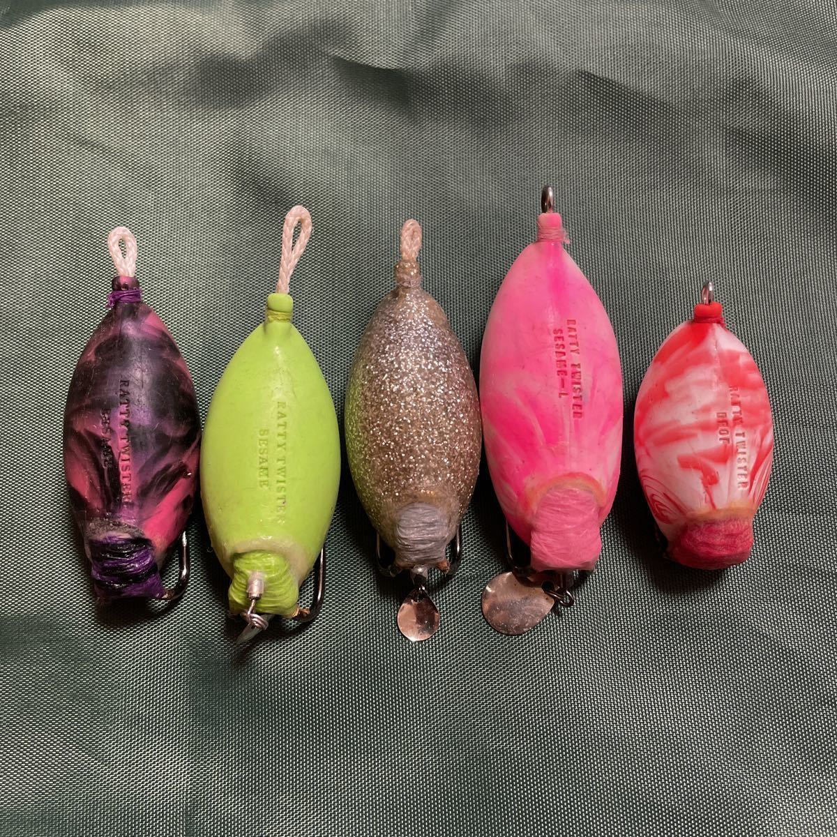 雷魚 フロッグ ラッティーツイスター ドロップ セサミ セサミL 雷魚 フロッグ ラッティーツイスター ドロップ セサミ セサミL 【公式