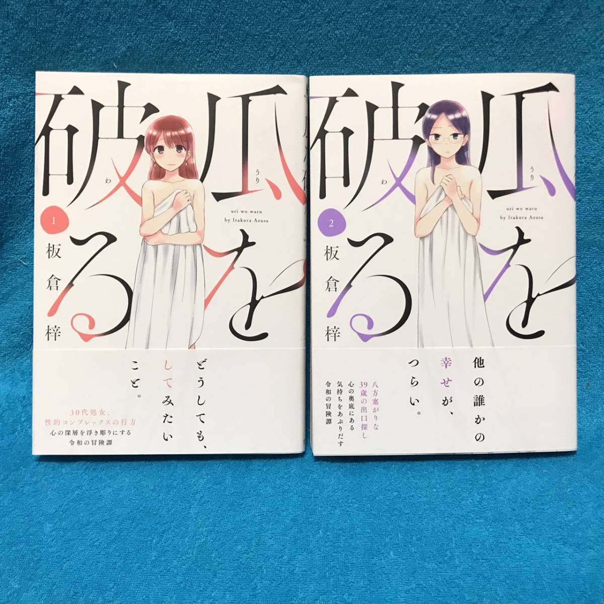 ☆初版/帯付き☆ 『瓜を破る 1～2巻（以下、続刊）』板倉梓＊芳文社