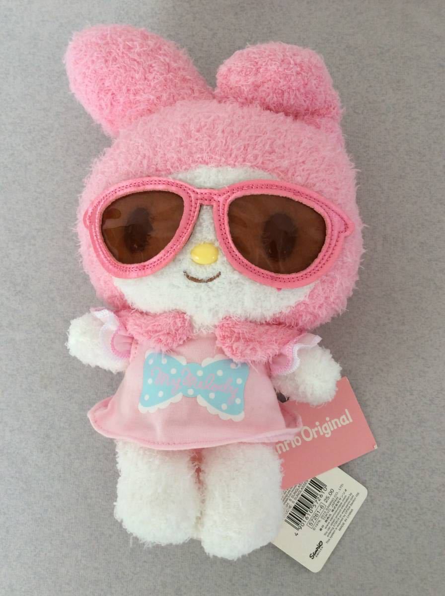 新品】マイメロ サマードール サングラス ぬいぐるみ タグ付き