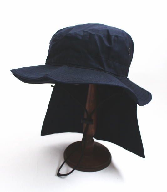 希少カラー ロイヤルネイビーブルー ヴィンテージ ロングプリム ハット HAT 希少カラー ロイヤルネイビーブルー ヴィンテージ ロングプリム