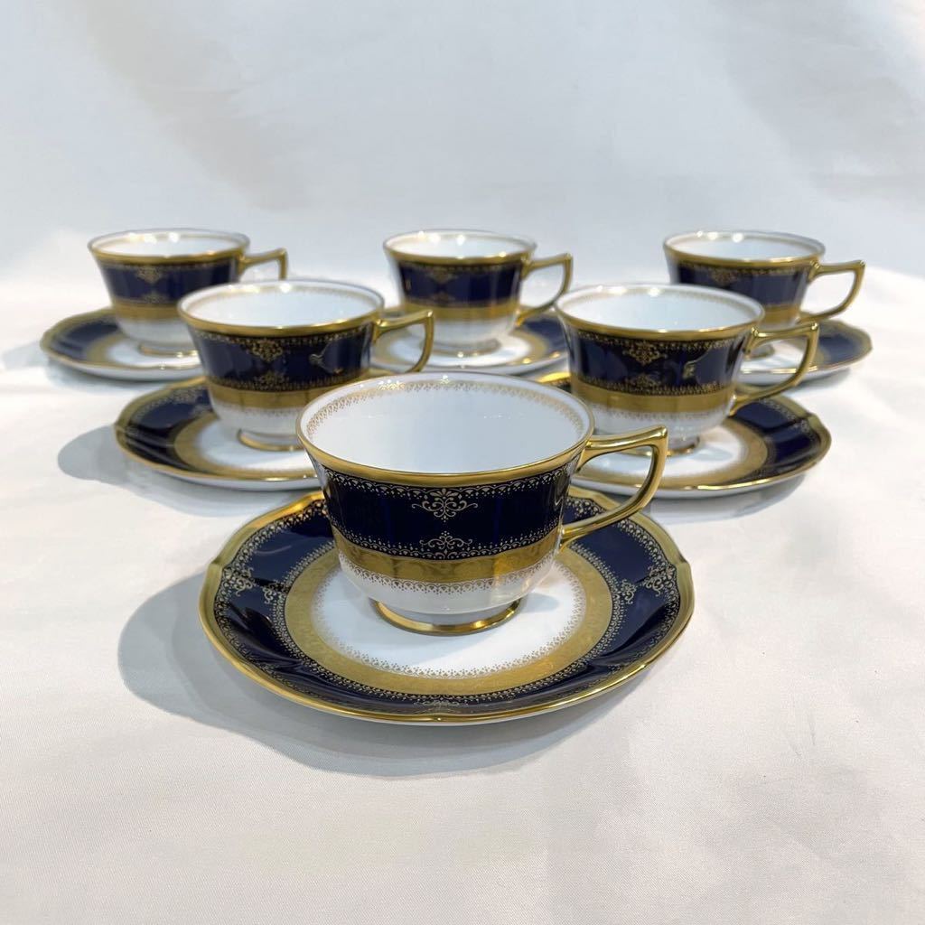 ノリタケ ダイヤモンドコレクション カップ＆ソーサー6客セット