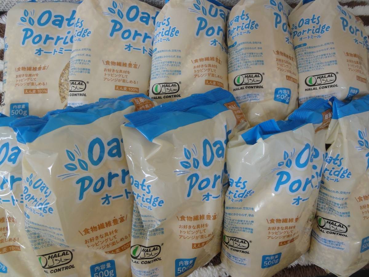 新品 大容量500ｇ 10袋セットで計5ｋｇ オートミール ダイエット 便秘解消 離乳食 リトアニア直輸入品 の落札情報詳細 ヤフオク落札価格情報 オークフリー スマートフォン版
