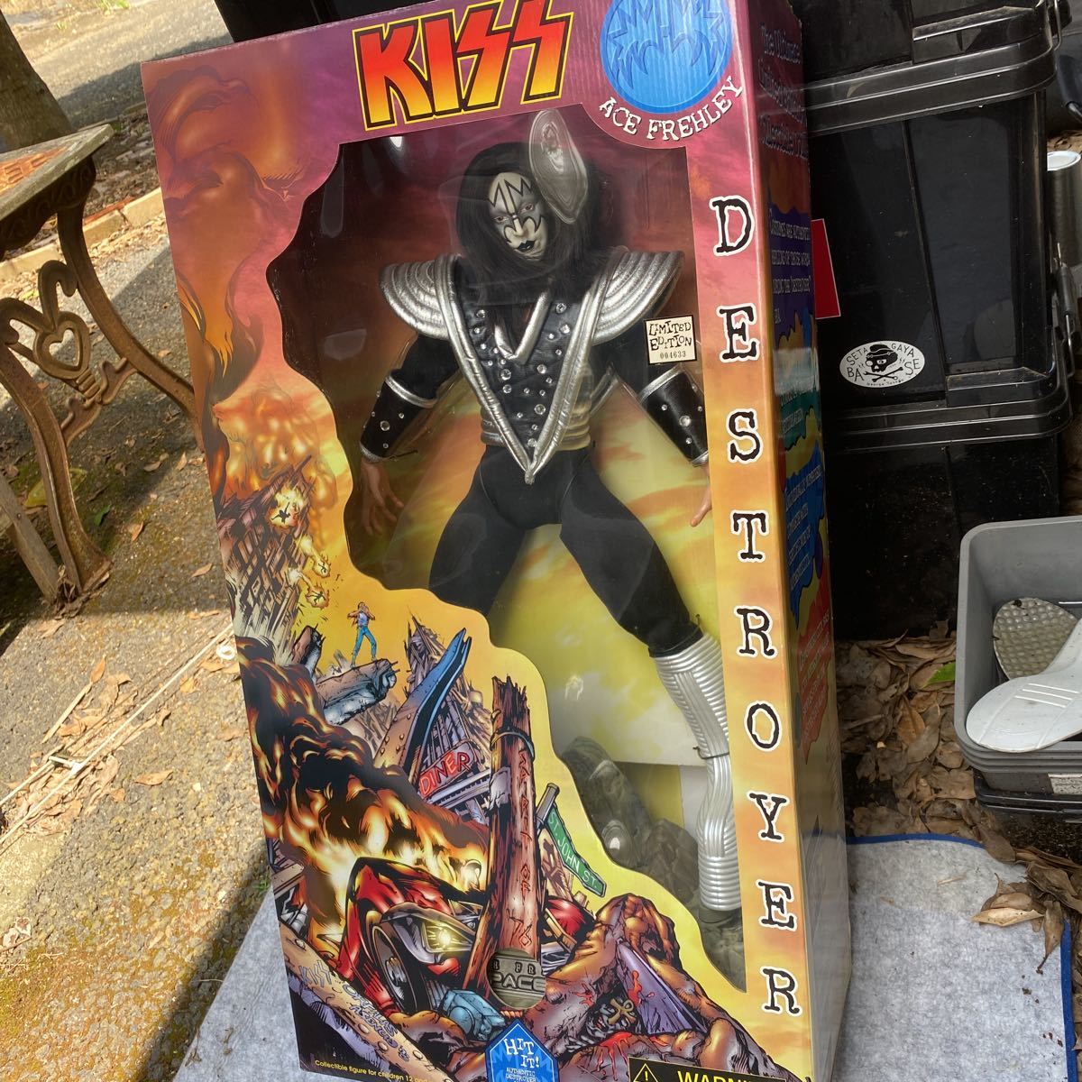 新品】KISS エースフレーリー フィギュア 特大サイズの落札情報詳細