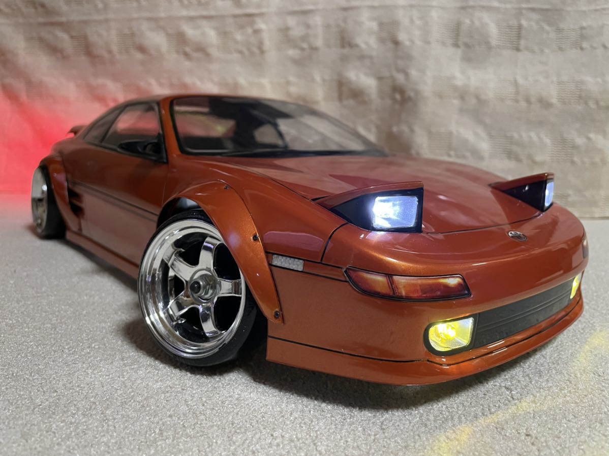 ABCホビー SW20 MR2 ワイドオーバーフェンダー、LED電飾付きの落札情報