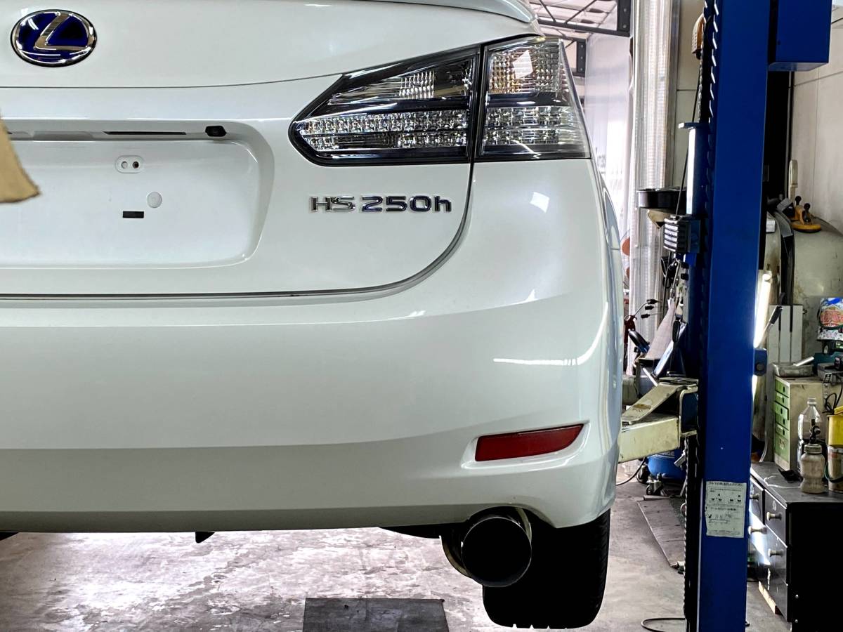 傷や汚れあり 詳細 愛知発 中古では中々でてこない商品 激安即決有り Lexus レクサス Hs250ｈ Raizer Anf10レクサスhs250h 100パイ砲弾マフラー の落札情報詳細 ヤフオク落札価格情報 オークフリー