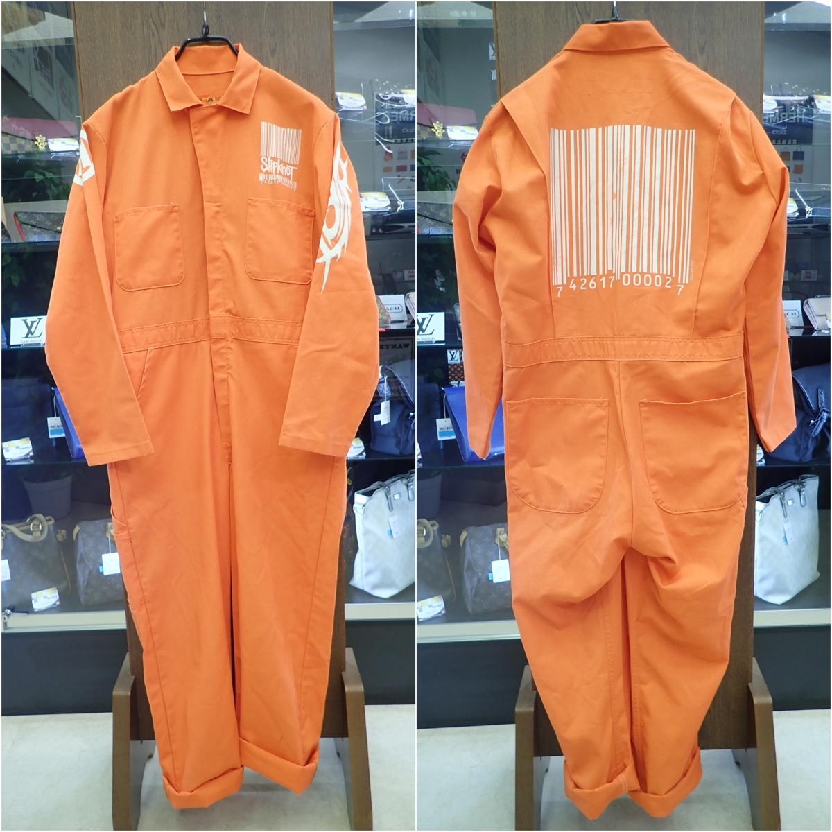 スリップノットつなぎ XL オレンジ 初期 激レア