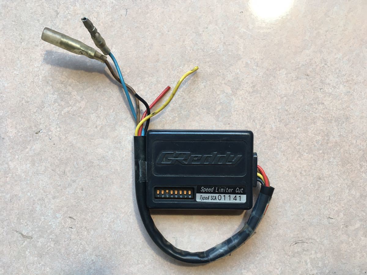 【傷や汚れあり】トラスト スピードリミッターカット TypeA GReddy 中古品 JDM レストア 修理 車検 サーキット 峠 ドリフトの