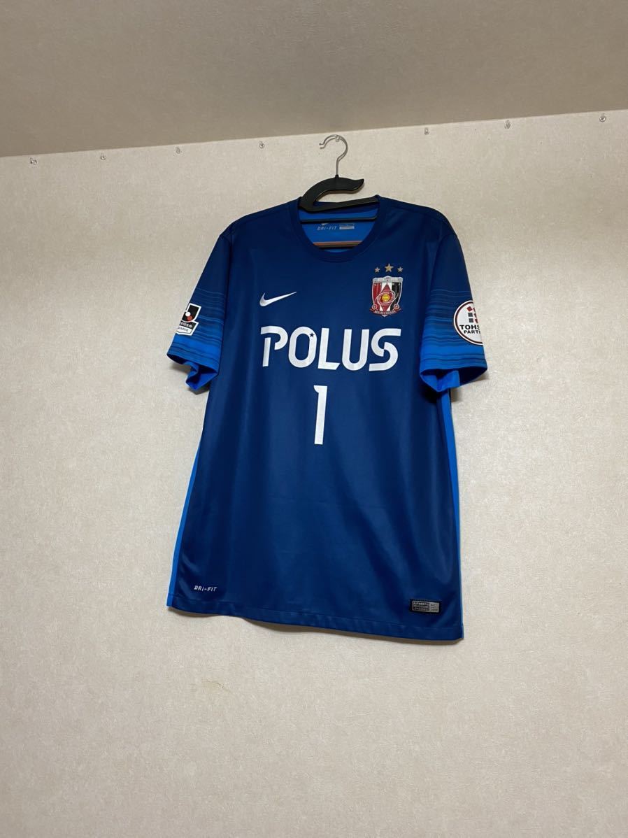 元浦和レッズ 岡野雅行選手 使用ユニホーム