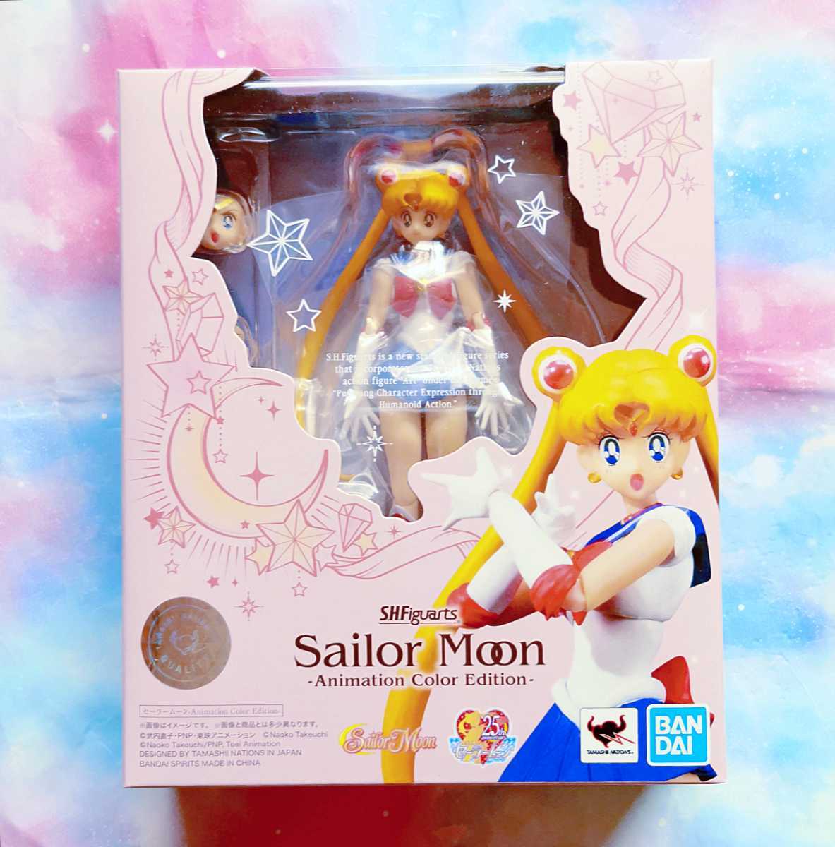 BANDAI - 美少女戦士セーラームーンAnimation Color Edition5体セット S.H.Figuarts 『美少女戦士セーラームーン』 セーラームーン