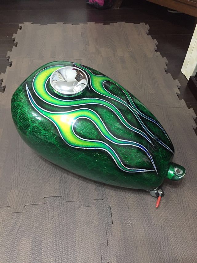 スポーツスタータンク　ロートンネルタンク　カスタムペイント カスタムペイント スポーツスタータンク(ロートンネル) バルカン