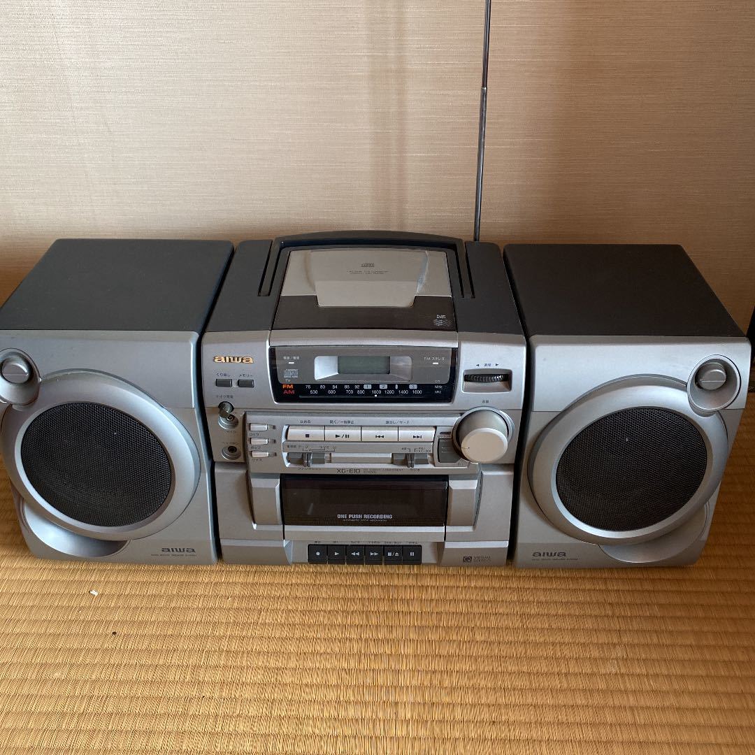 AIWA アイワ AD-F60M ステレオ カセットデッキ 〈管理番号:K02025〉