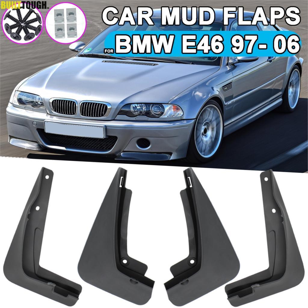 【未使用に近い】BMW 3シリーズ E46 19972006 フロント リア マッド フラップ フェンダー スプラッシュ ガード