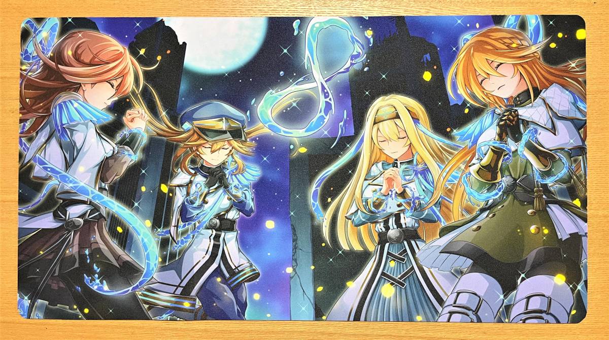 ストライク・ザ・ブラッド　雪菜&浅葱　万能ラバーマット　プレイマット ストライク・ザ・ブラッド 雪菜&浅葱 万能ラバーマット プレイ