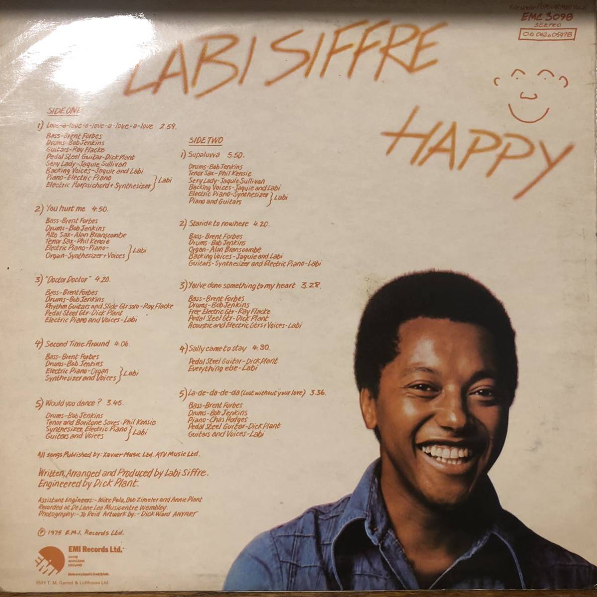 UKオリジナル Labi Siffre Happy LPレコード Uk Original Labi Siffre Happy Lp Record | eBay