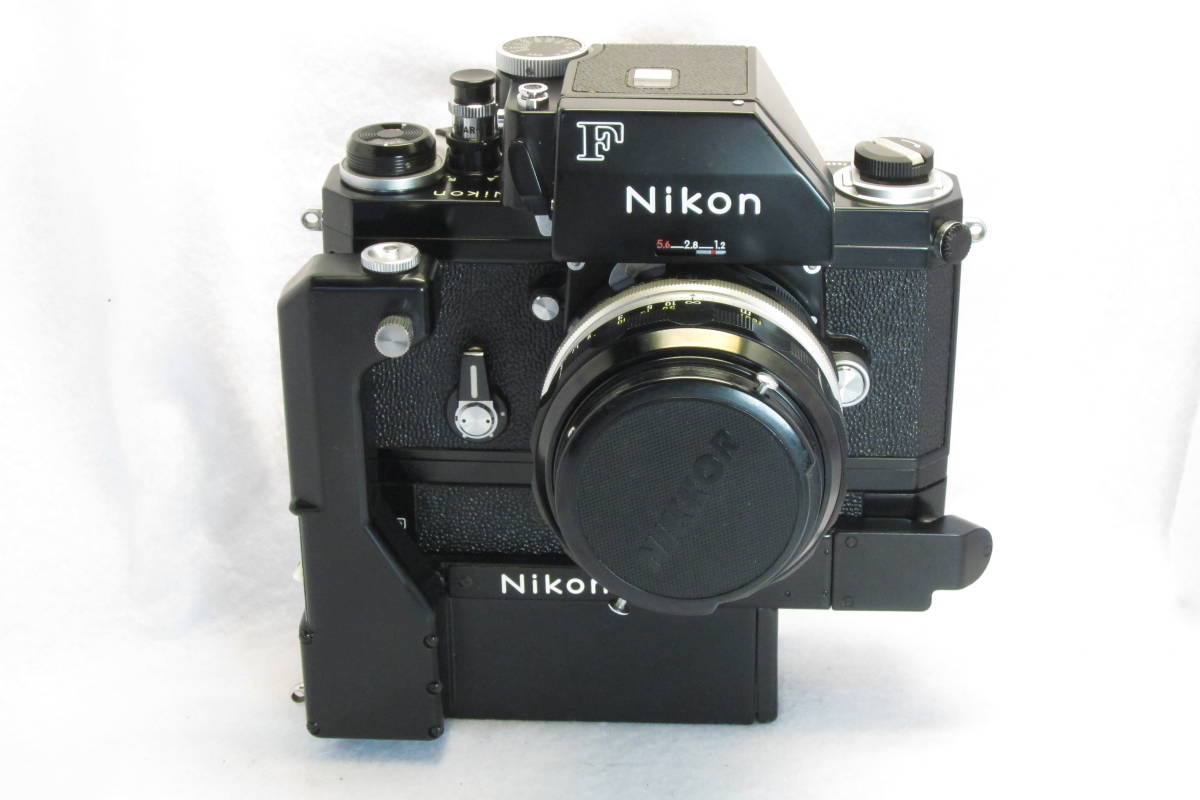 【やや傷や汚れあり】希少 美品Nikon F FTN Black Motor Drive ニコン F FTN ファインダー モータードライブ