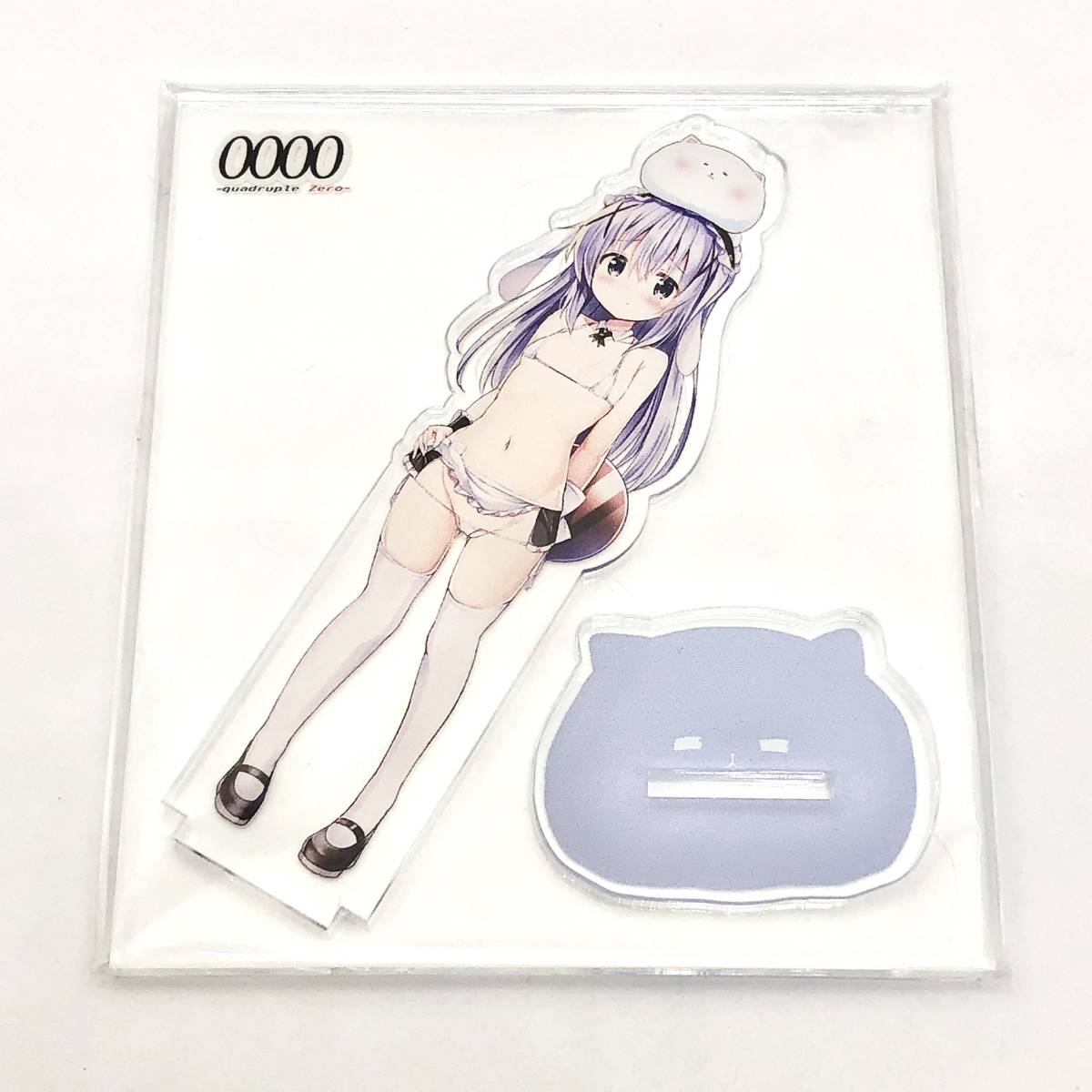 未使用】0000 -quadruple Zero- ごちうさ チノ アクリルフィギュア C94