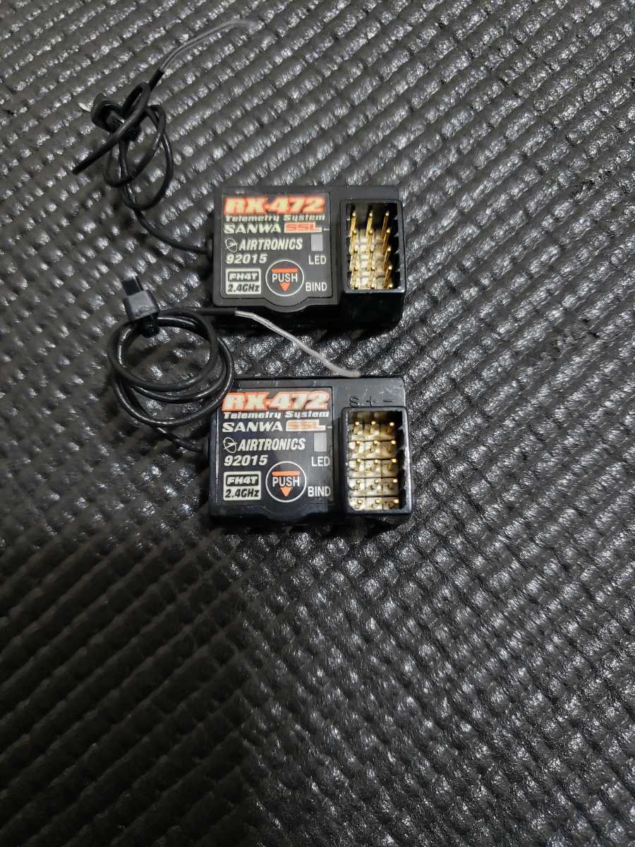 サンワ RX-472 M12S RS 送信機＋受信機RX472 Sanwa M12S Transmitter w/RX-
