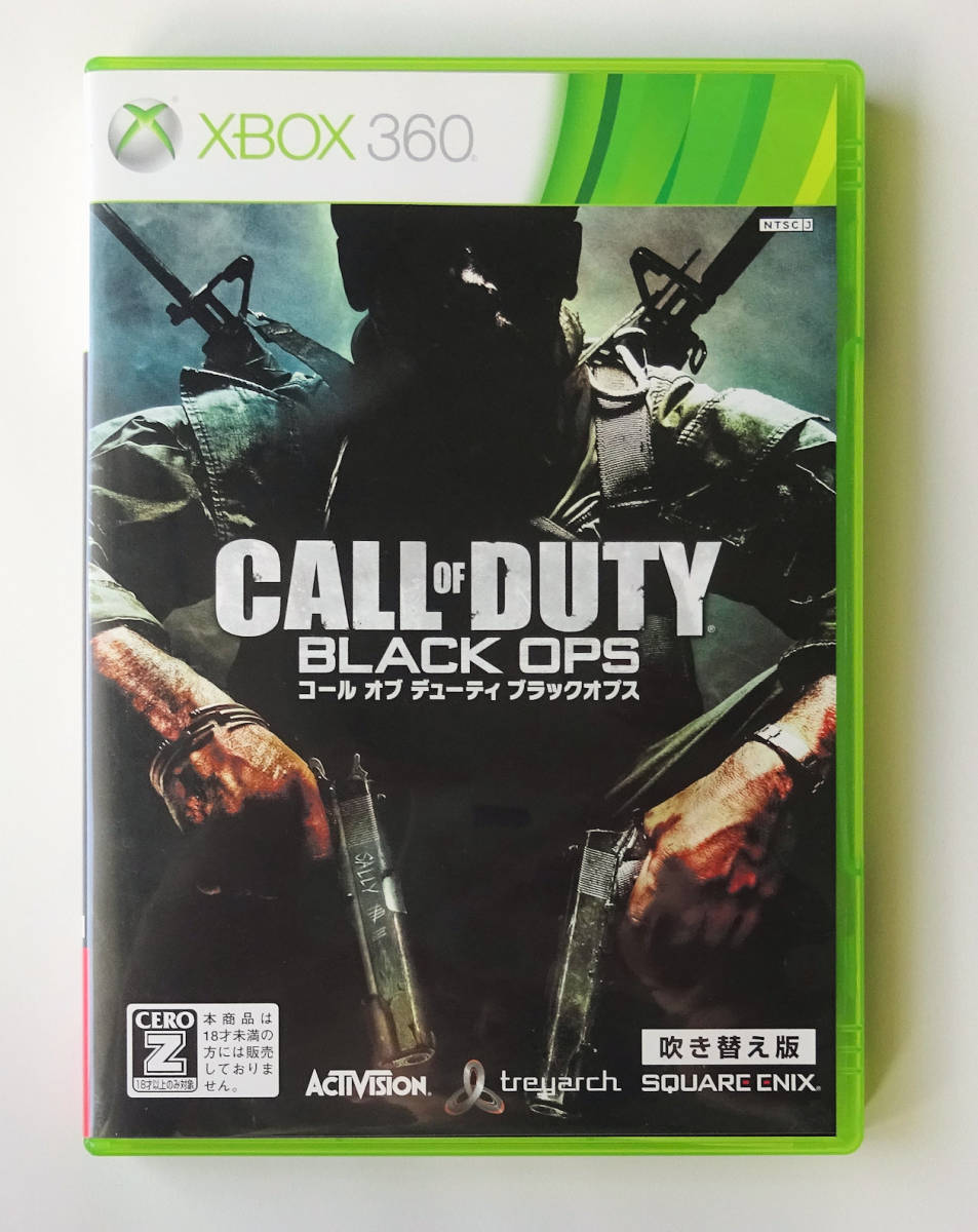 【やや傷や汚れあり】コール オブ デューティ ブラックオプス CALL OF DUTY BLACK OPS I ★ XBOX 360