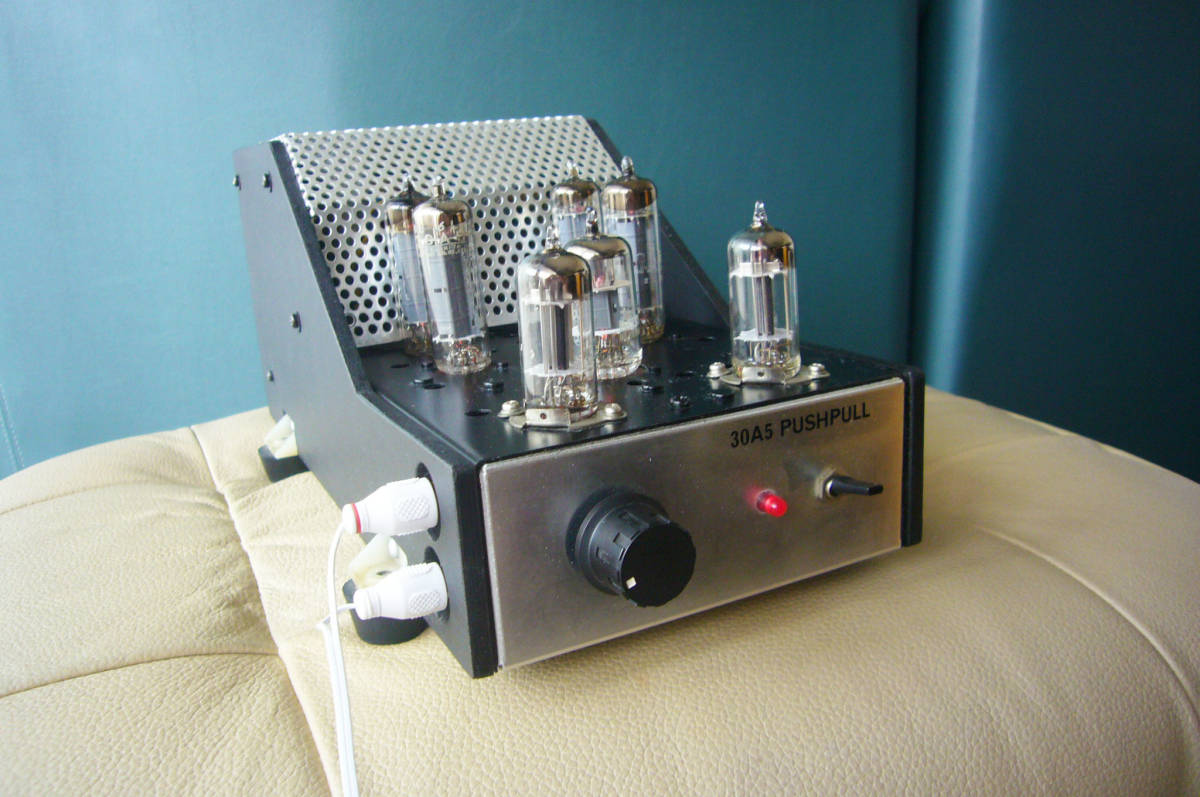 6CK4 プッシュプル ステレオ パワーアンプ 6CK4 プッシュプル ステレオ パワーアンプ 6CK4差動プッシュプルアンプ