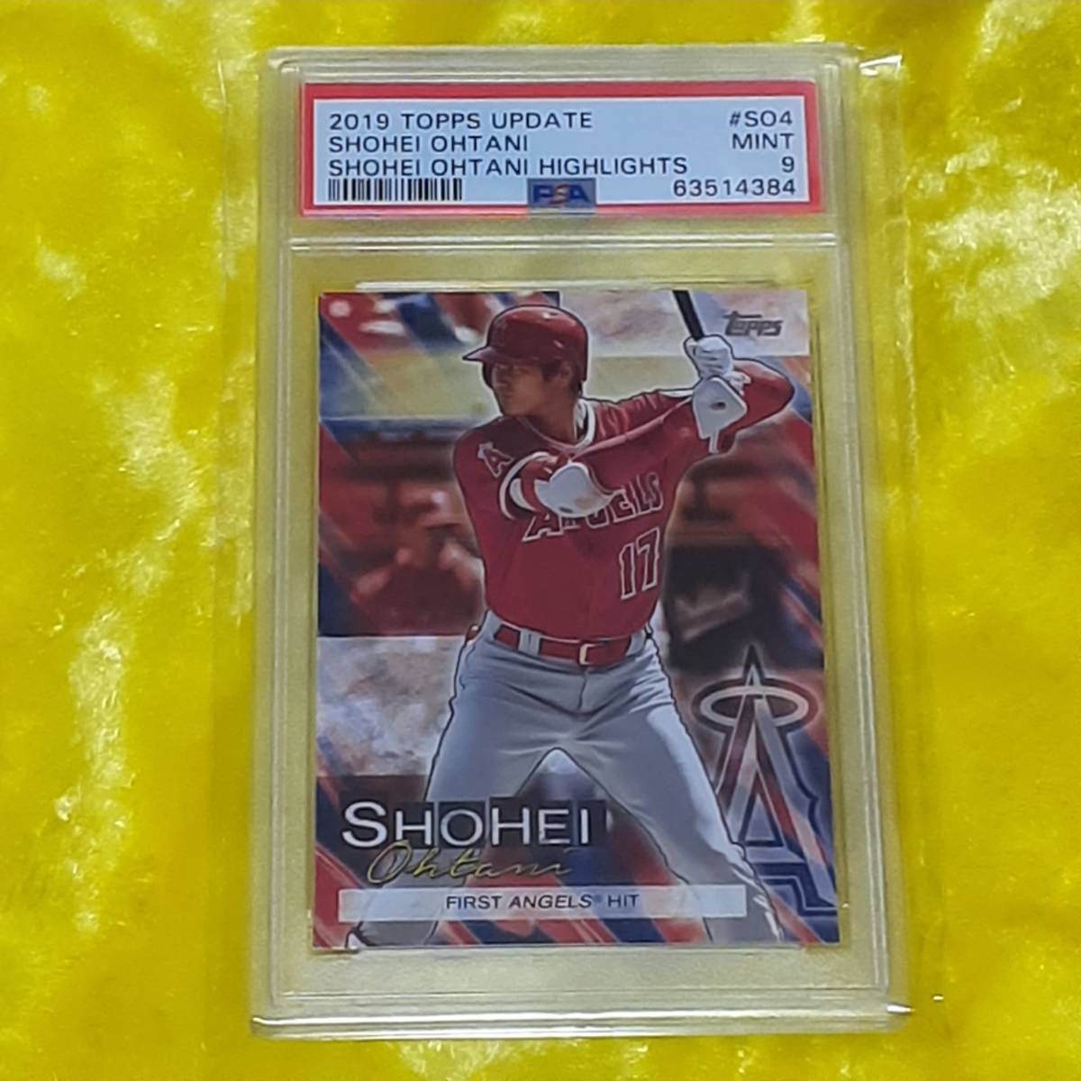 topps 大谷翔平 2019 heritage RC PSA9 その他 