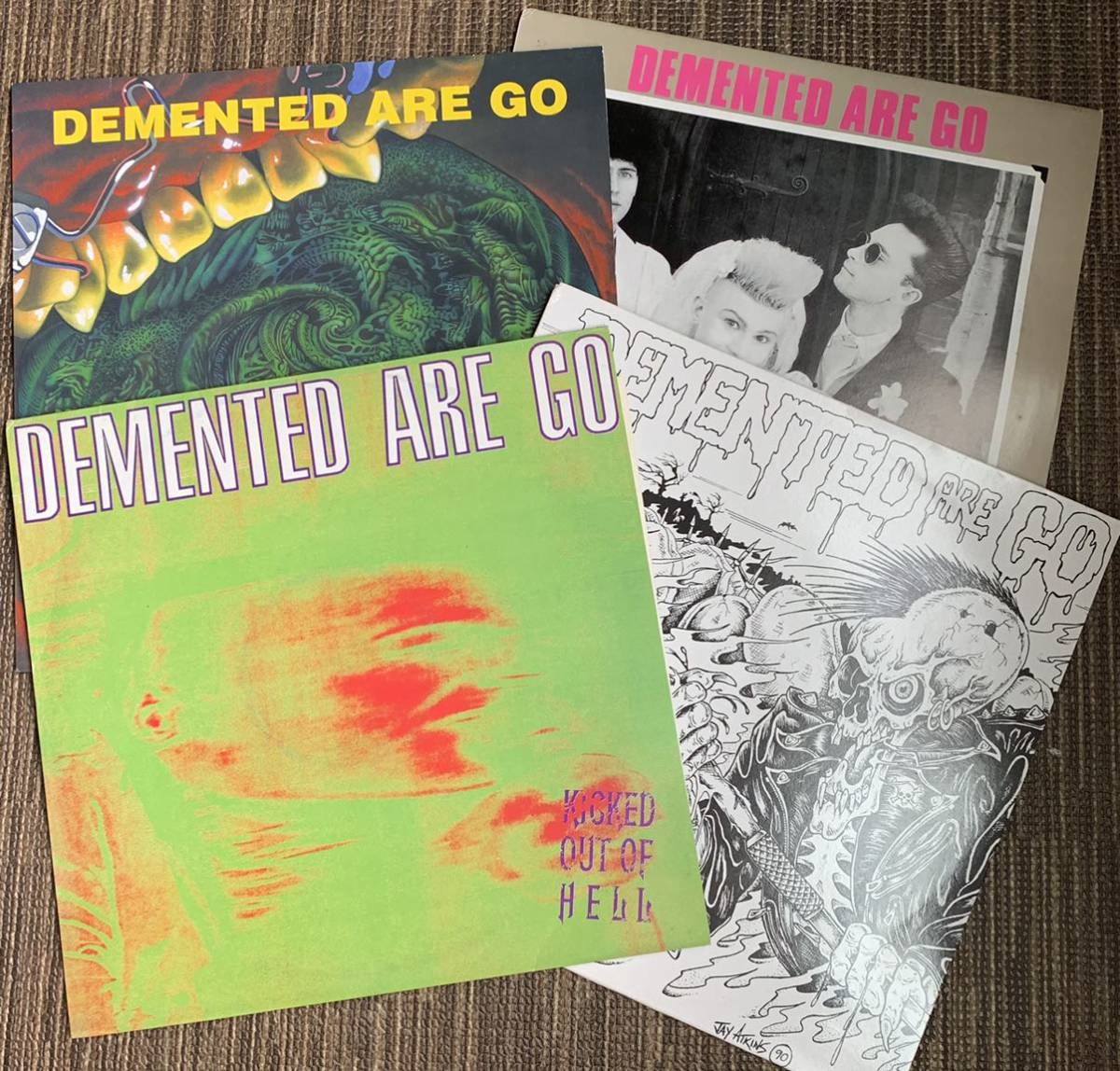 【やや傷や汚れあり】Demented Are Go 4枚セット Psychobilly サイコビリーRockabilly ロカビリー LP ...