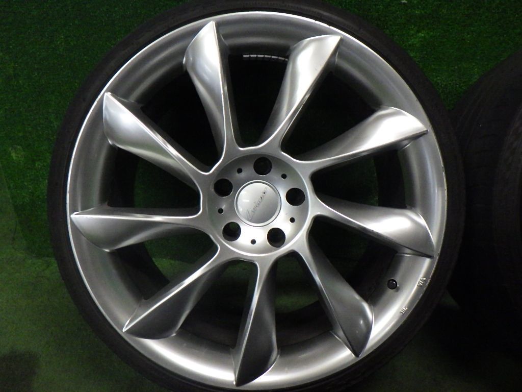 やや傷や汚れあり】ロリンザー風? 21インチ 9J 10J PCD120 5穴 LEXUS