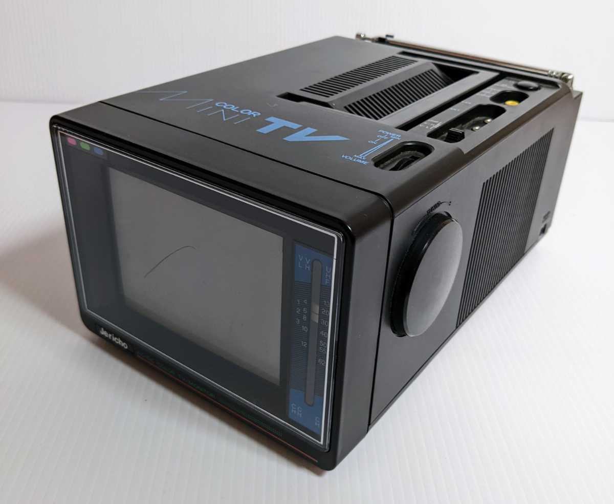 希少 JERICHO MODEL J-610 6インチ ブラウン管 カラーテレビ 傷や汚れ
