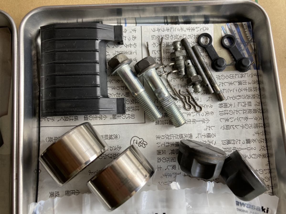 カワサキ ZRX1200DAEG トキコ TOKICO キャリパー分解清掃済