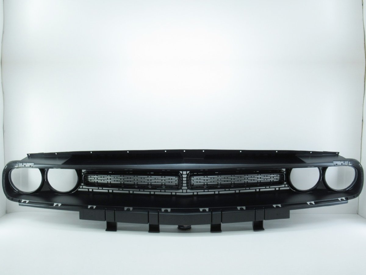 【やや傷や汚れあり】【売り切り】 ダッジ チャレンジャー 純正 フロント グリル ライト ガーニッシュ ベゼル DODGE 【 15LA