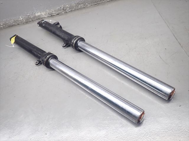 エストレヤ純正フロントフォーク エストレヤ純正フロントフォーク 傷や汚れあり】βDF01-1 カワサキ