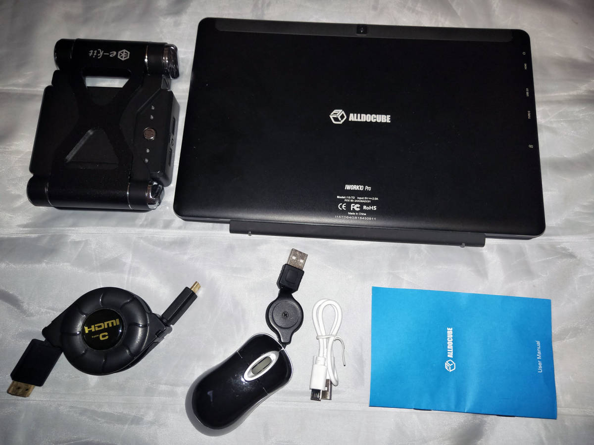 10.1インチデュアルOSタブレット Windows10 土臭く Android5.1