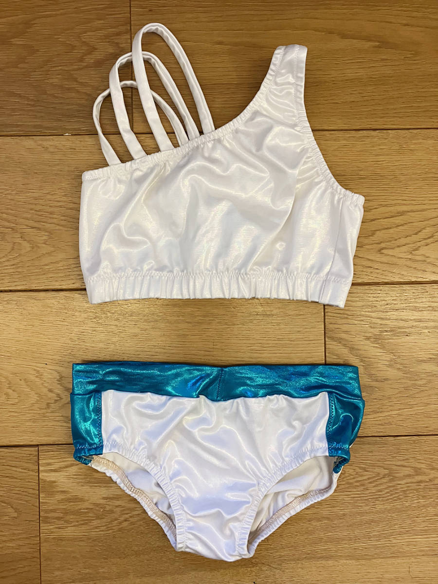 【未使用に近い】海外 女子プロレス風 コスチューム コスプレ用 ラメ ホワイト ブルー ビキニ 中古の落札情報詳細 ヤフオク落札価格検索