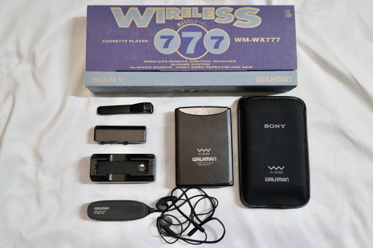 カセットWALKMAN WM-WX777 動作品 傷や汚れあり】9033 SONY ソニー WM