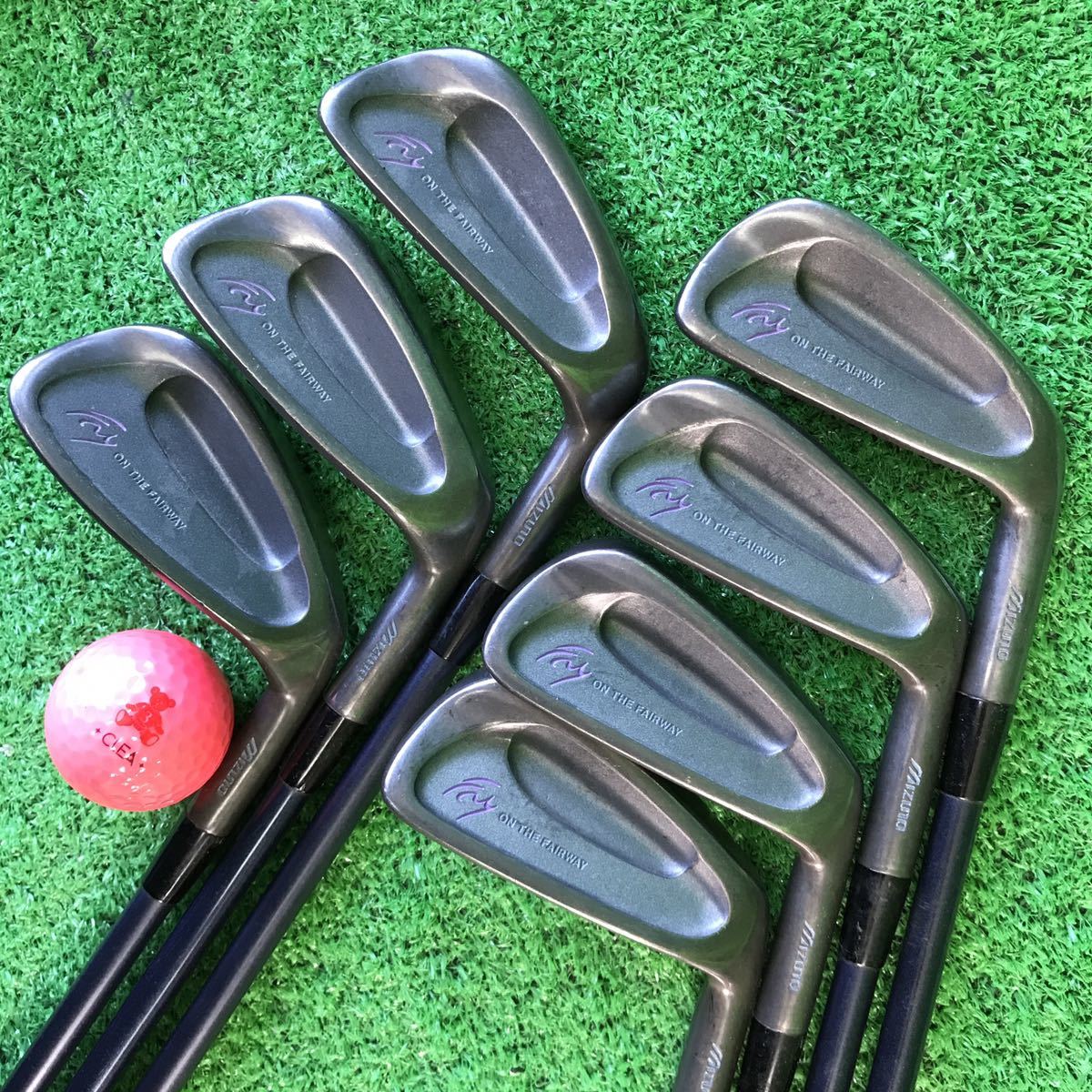 MIZUNO BR-X 7本セット 美品 アイアンセット ゴルフクラブ 美品 MIZUNO