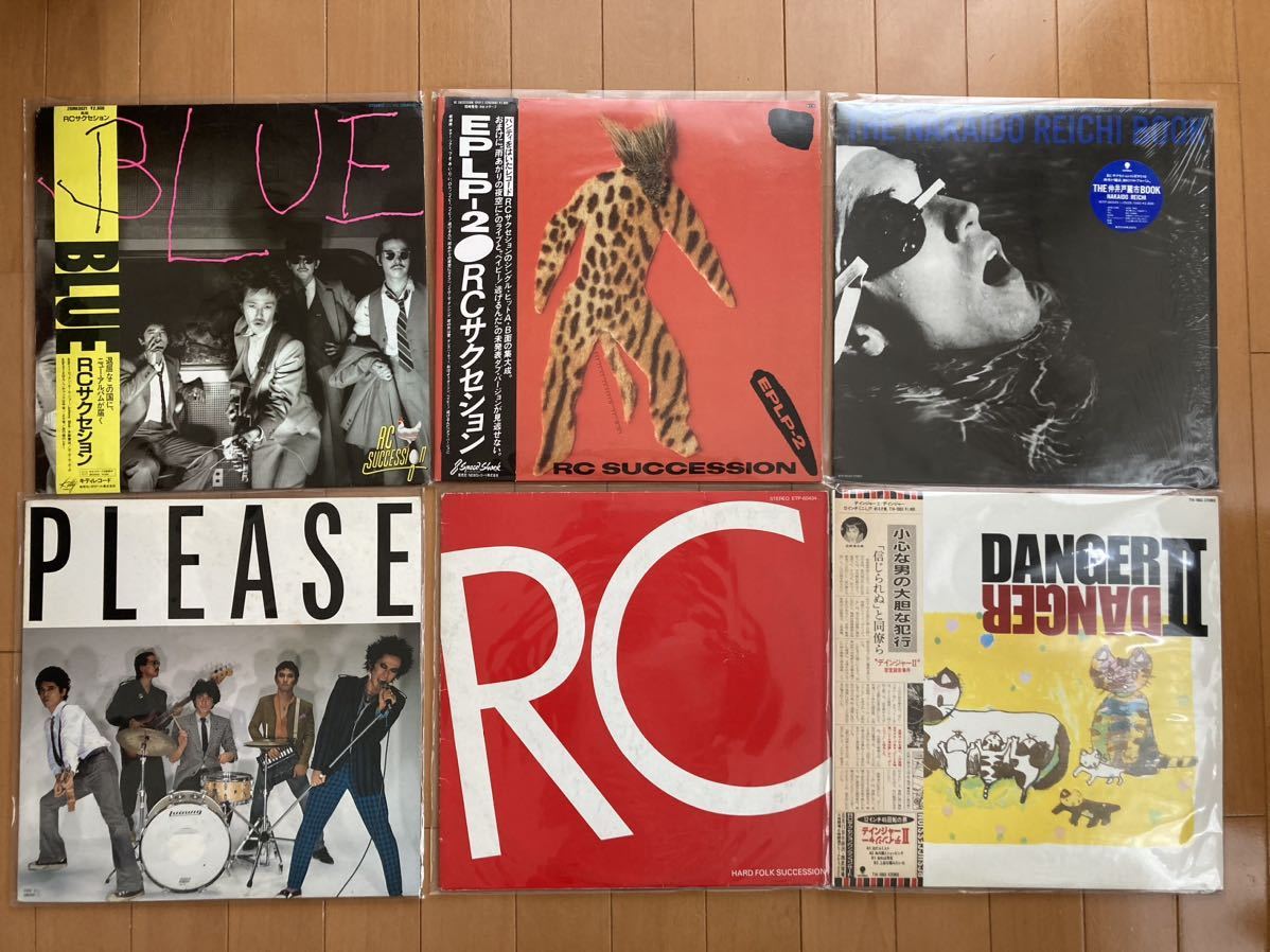 仲井戸麗市 絵 アナログ盤LP RCサクセション 未発売販促レコード