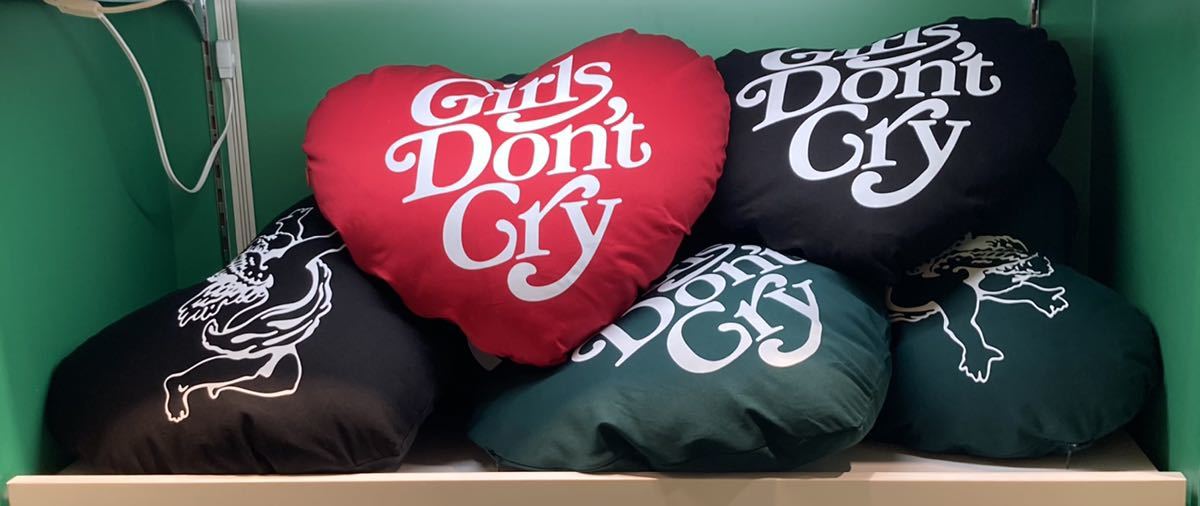 Girls Don't Cry 伊勢丹限定ハートクッション Girls Cry 伊勢丹 GIFT Don't VERDY'S パーカー SHOP VERDY 限定 cry
