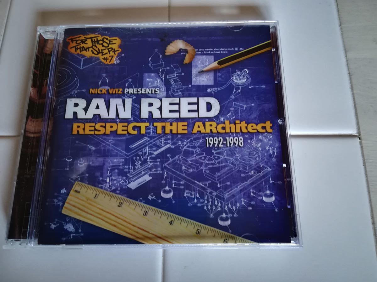 【目立った傷や汚れなし】[レアHIP HOPアルバム] RAN REED NICK WIZ / RESPECT THE ARCHITECTの ...