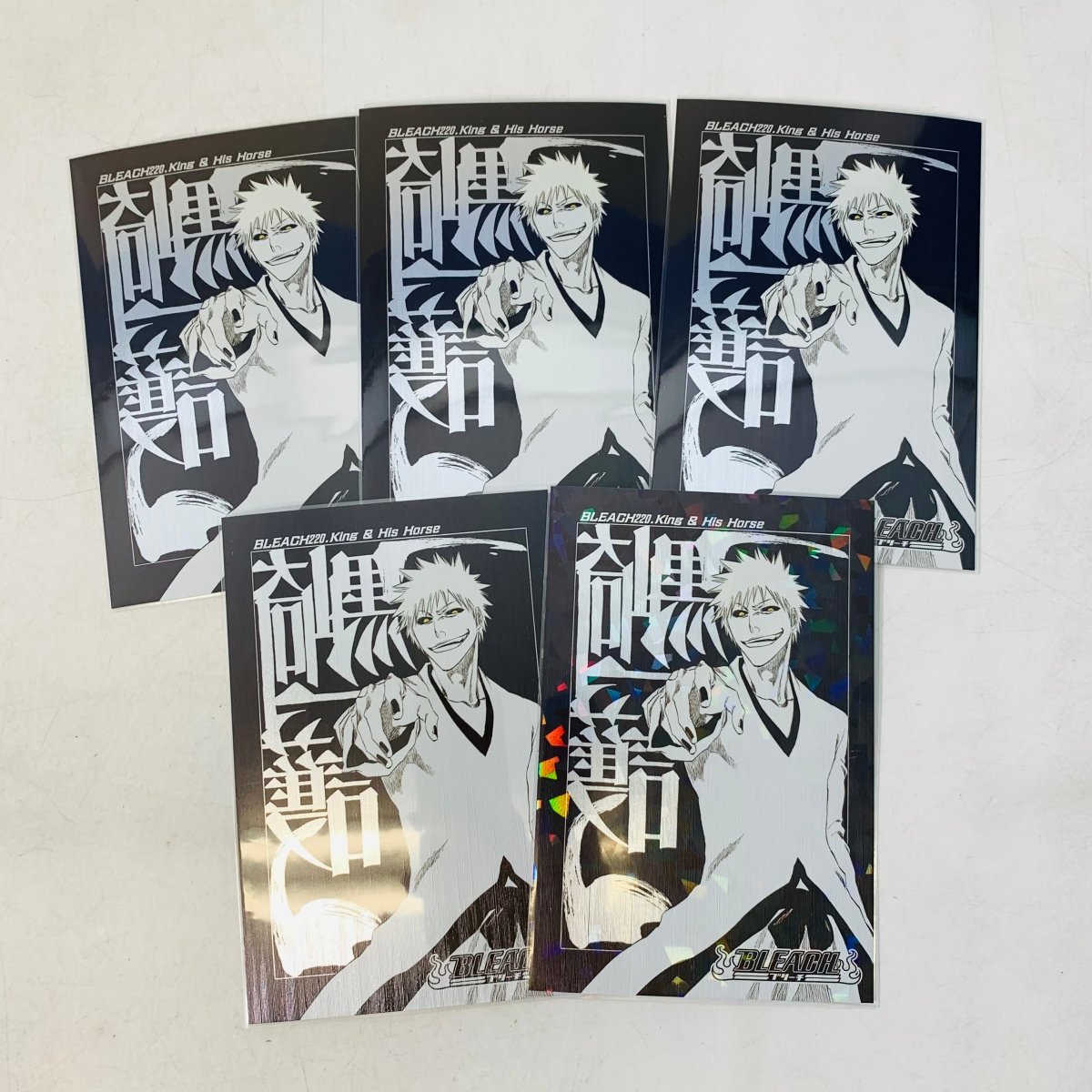 やや傷や汚れあり】中古品 BLEACH 扉絵ポストカードコレクション 黒崎